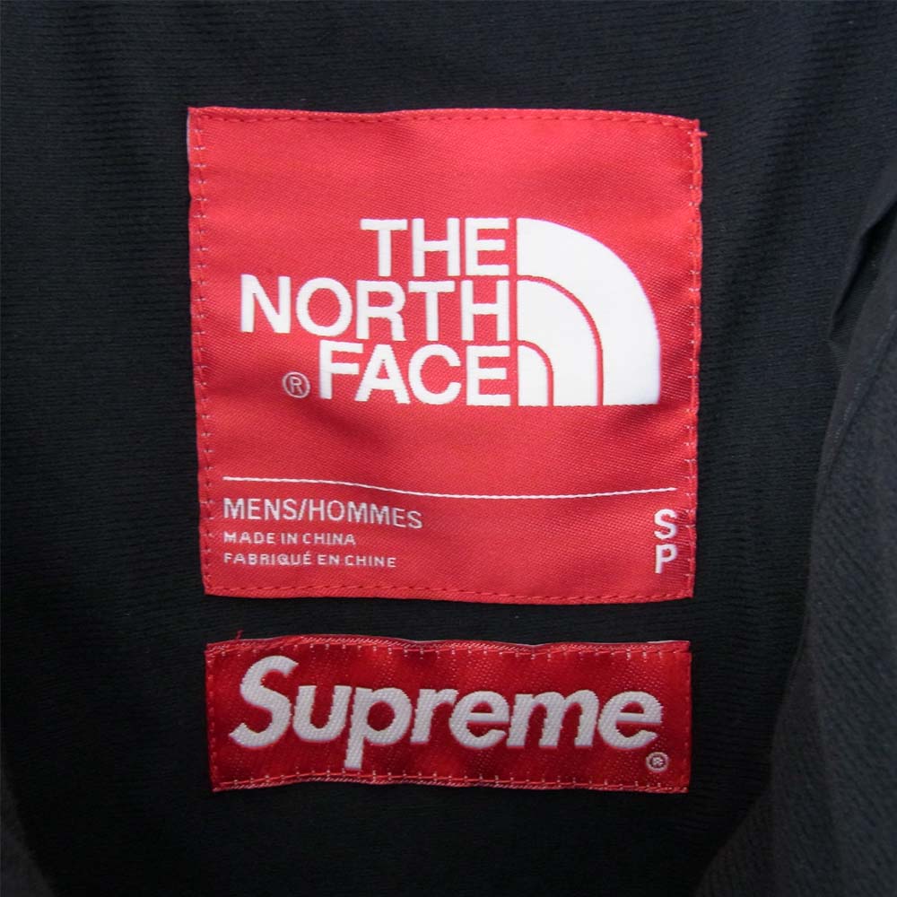 Supreme シュプリーム NP016011 × ノースフェイス THE NORTH FACE Steep Tech Rain Shell マウンテン パーカー ブラック系 USA S【新古品】【未使用】【中古】