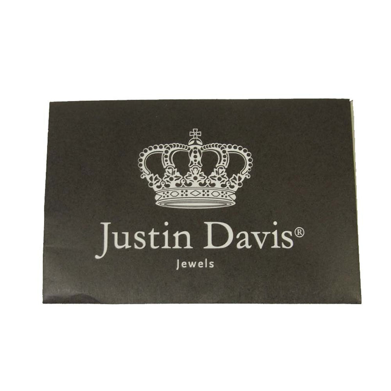 Justin Davis ジャスティンデイビス SRJ210 MY LOVE マイラブ リング 指輪 925 10号 シルバー系【中古】
