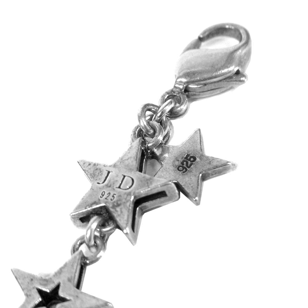 Justin Davis ジャスティンデイビス SBJ265 HOLLYWOOD BLVD ハリウッド スター ブレスレット 925 シルバー系【中古】