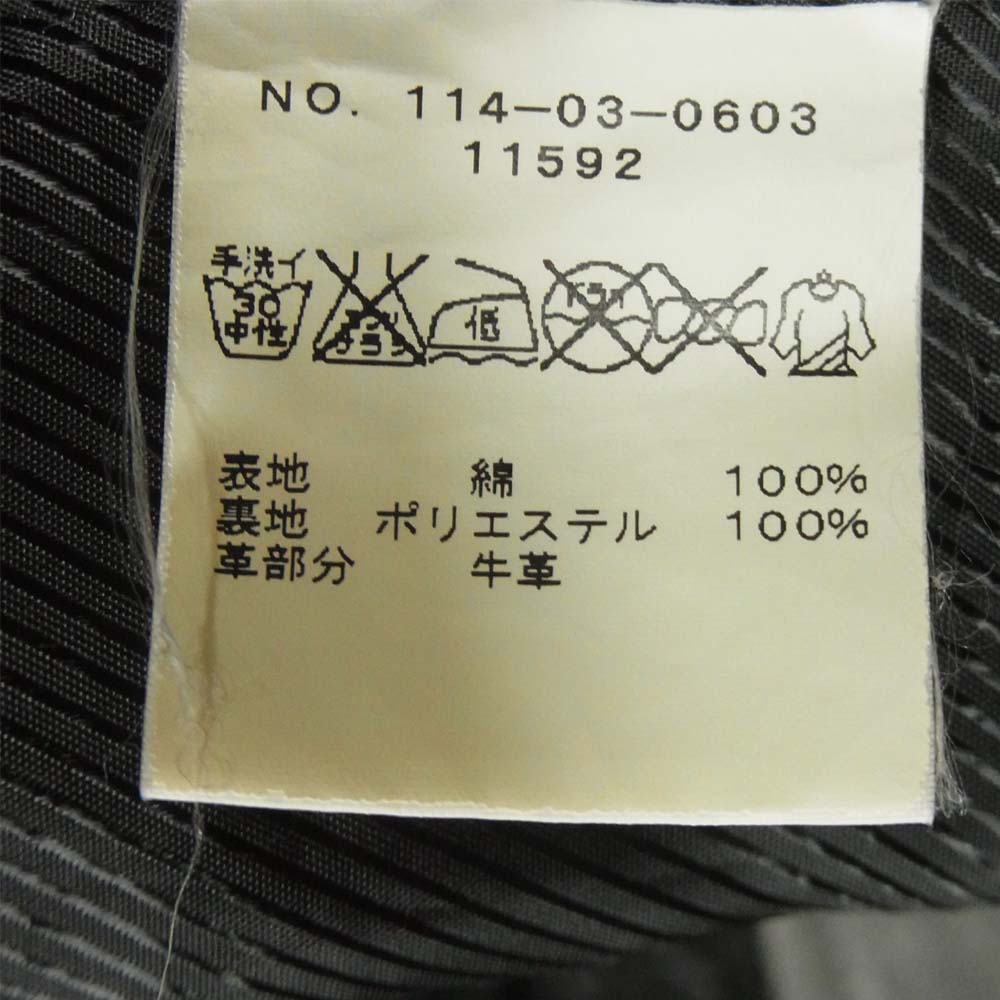 schott ショット 114-03-0603 11592 ジェネラルサプライ GENERAL SUPPLY コットン ダブル ライダース ジャケット グレー系 M【中古】