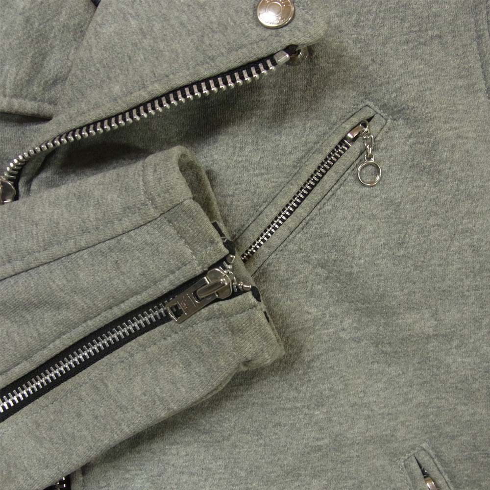 schott ショット 114-03-0603 11592 ジェネラルサプライ GENERAL SUPPLY コットン ダブル ライダース ジャケット グレー系 M【中古】