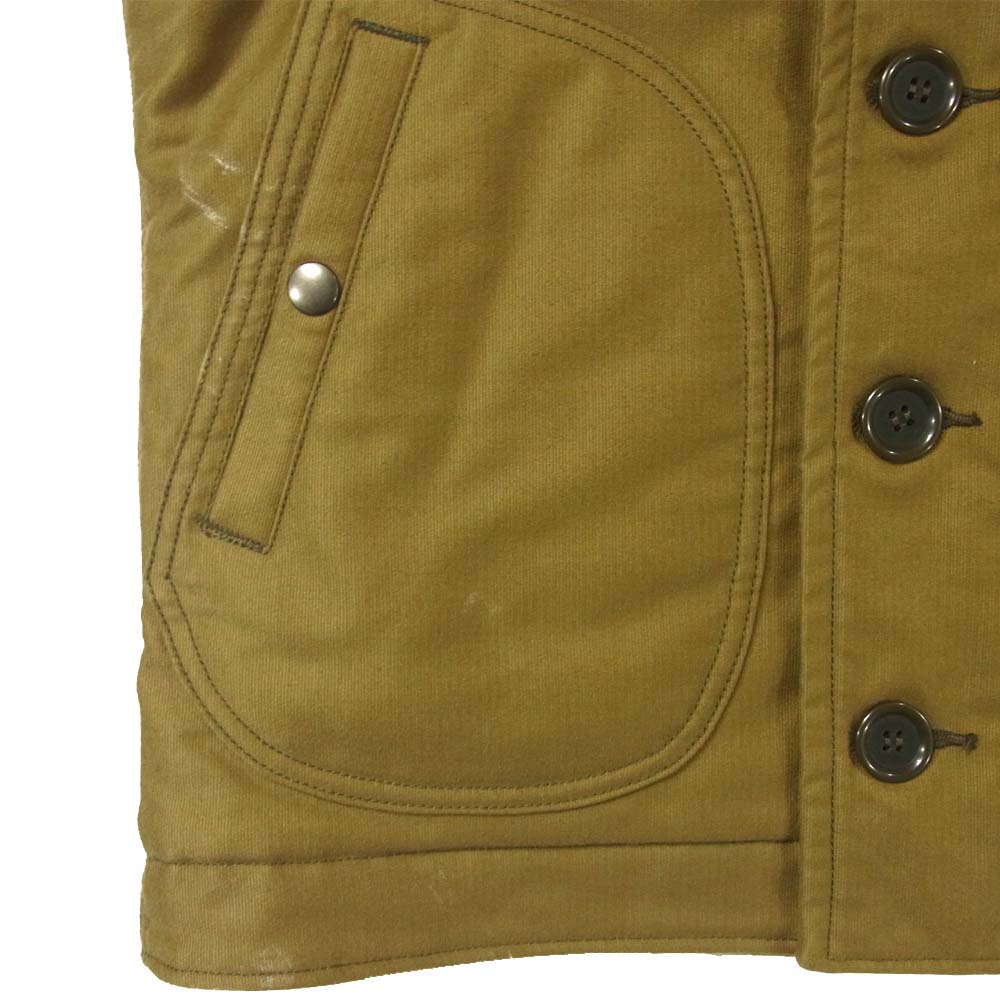 IRON HEART アイアンハート N-1 TYPE DECK VEST ウール アルパカ ボア