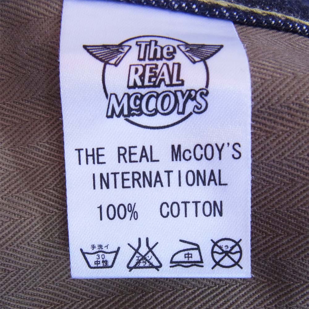 The REAL McCOY'S ザリアルマッコイズ Lot S003 大戦モデル インディゴブルー系 31【中古】