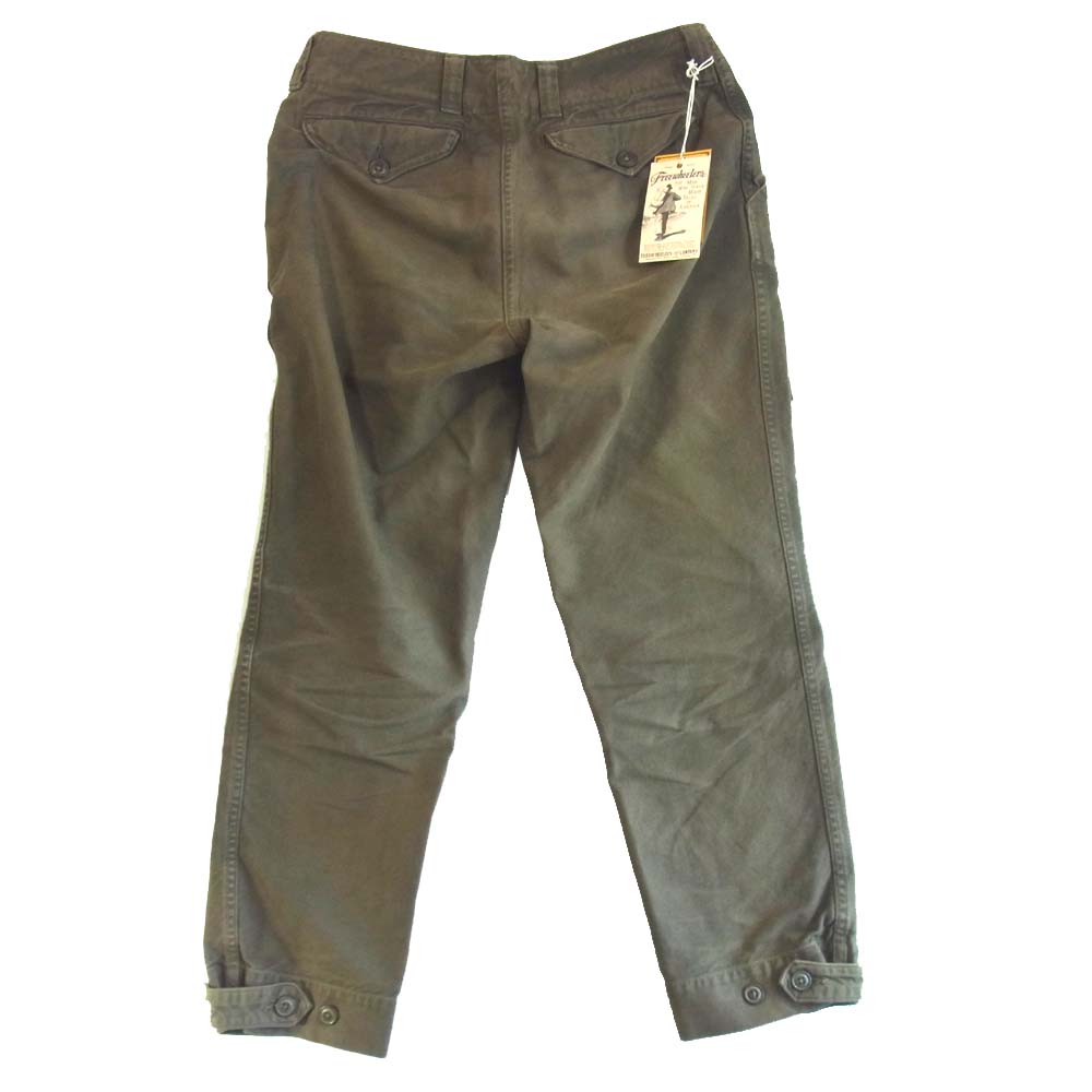 FREEWHEELERS フリーホイーラーズ S-8 AVIATORS TROUSERS アヴィエイターズ トラウザース パンツ ブラウン系 30【中古】