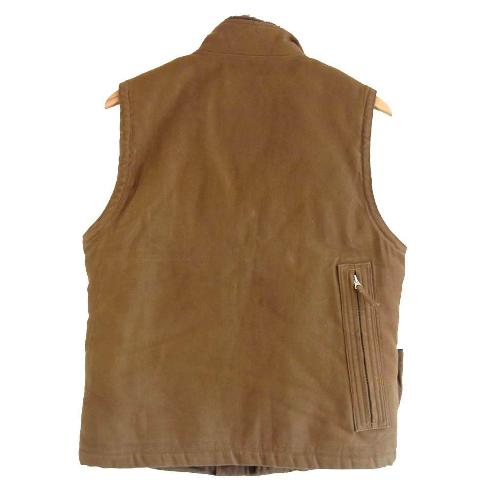 FREEWHEELERS フリーホイーラーズ UNION SPOECIAL OVERALLS WINTER AVIATOR'S VEST ウィンター アヴィエーターズ ベスト ブラウン系 38【中古】