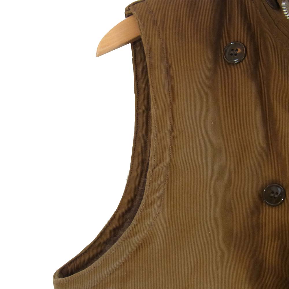 FREEWHEELERS フリーホイーラーズ UNION SPOECIAL OVERALLS WINTER AVIATOR'S VEST ウィンター アヴィエーターズ ベスト ブラウン系 38【中古】