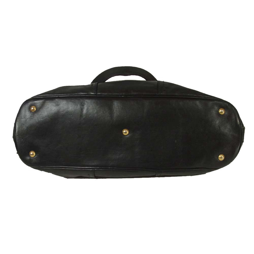 YVES SAINT LAURENT イヴサンローラン ミューズ トート バッグ ブラック系【中古】