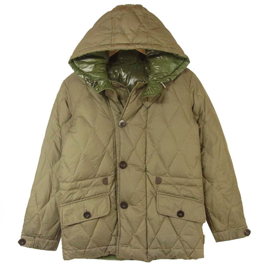 MONCLER モンクレール 国内正規品 ALBERT アルベルト リバーシブル ダウンジャケット ルーマニア製 カーキ系 00【中古】