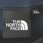 THE NORTH FACE ノースフェイス 19SS NT31951 L/S Square Logo Sleeve Tee スクエア ロゴ 長袖 Tシャツ ネイビー系 XL【中古】