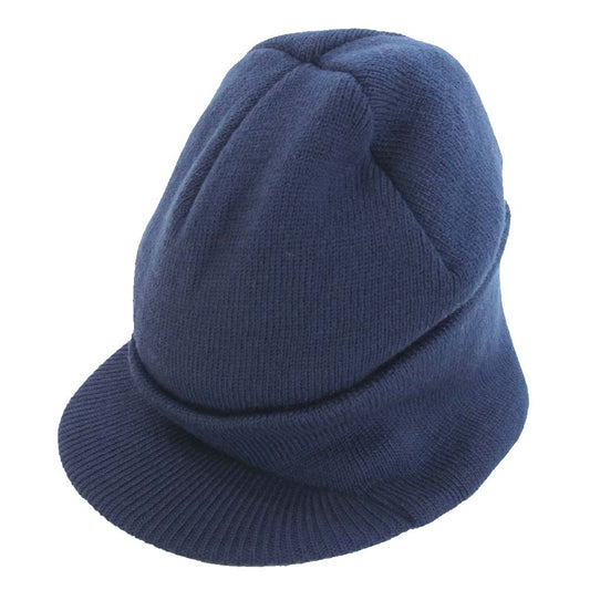 Supreme シュプリーム 19AW Radar Beanie クラシック ビーニー ニットキャップ ネイビー系【美品】【中古】