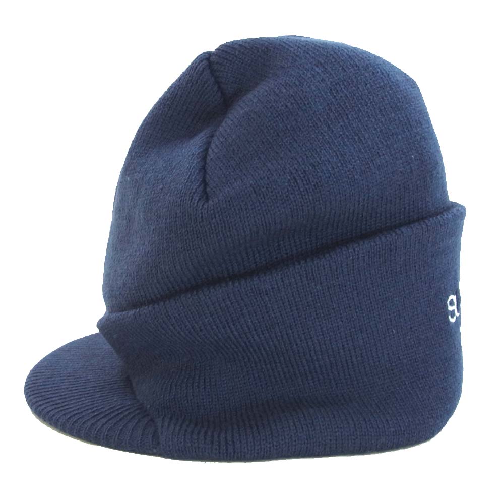 Supreme シュプリーム 19AW Radar Beanie クラシック ビーニー ニットキャップ ネイビー系【美品】【中古】