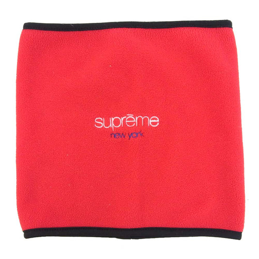 Supreme シュプリーム 16AW Fleece Neck Gaiter フリース ネックウォーマー レッド系【美品】【中古】
