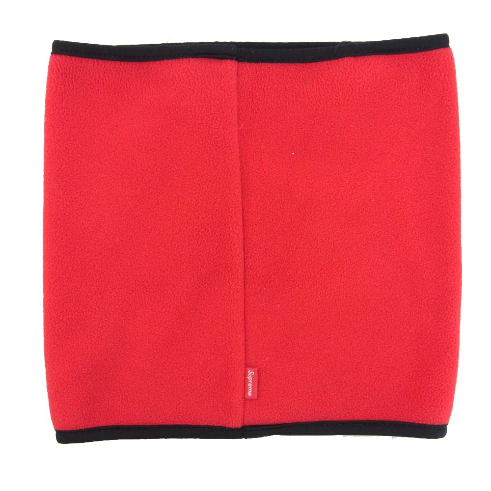 Supreme シュプリーム 16AW Fleece Neck Gaiter フリース ネックウォーマー レッド系【美品】【中古】
