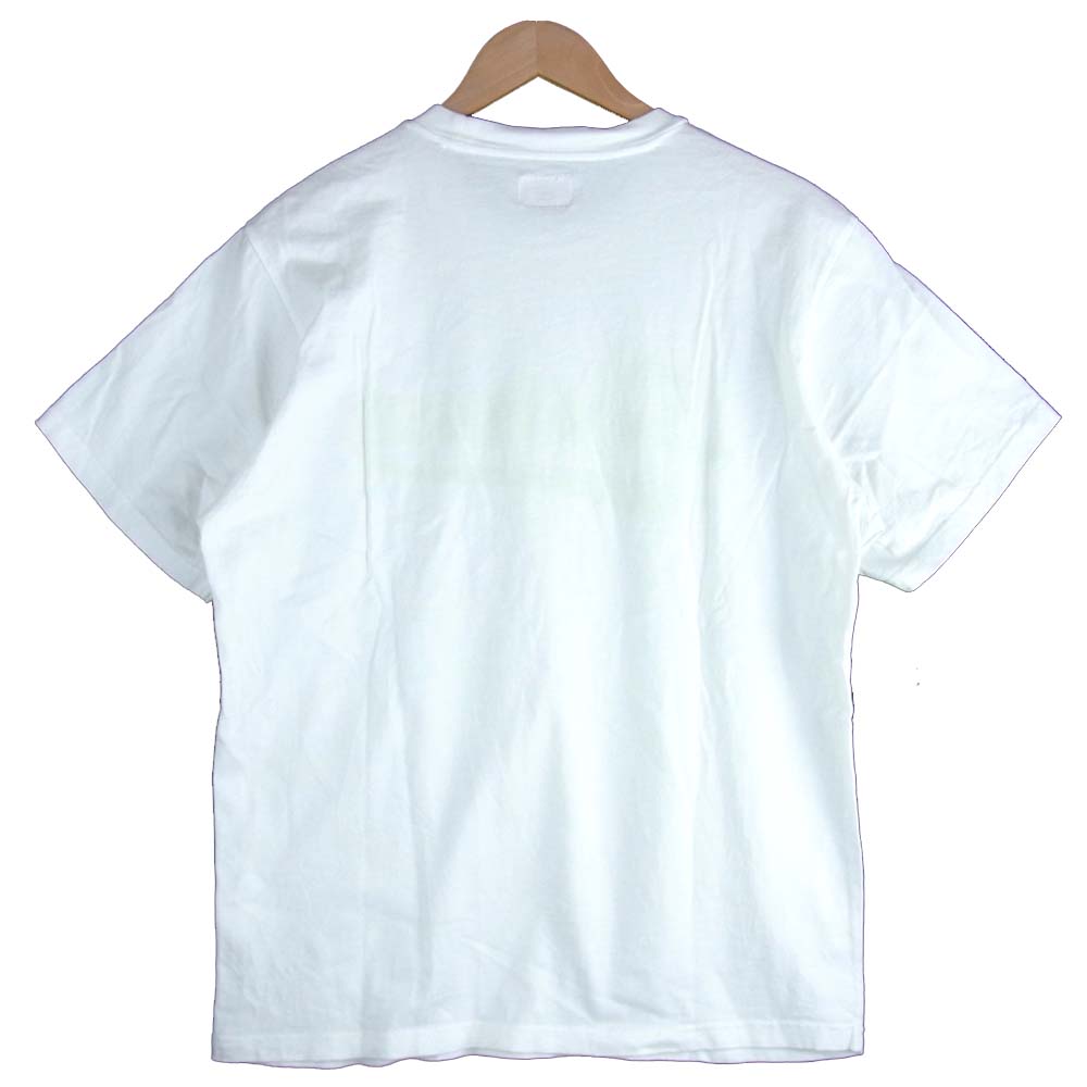 Supreme シュプリーム 20SS Intarsia Script S/S Top スクリプト ロゴ 半袖 Tシャツ ホワイト系 M【美品】【中古】