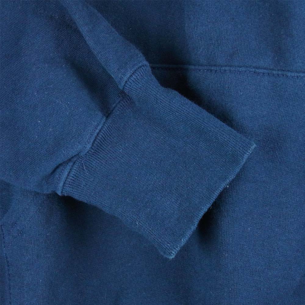 Supreme シュプリーム 15SS Chrome Arc Hooded Sweatshirts クロム アークフード スウェット パーカー ネイビー系 M【中古】