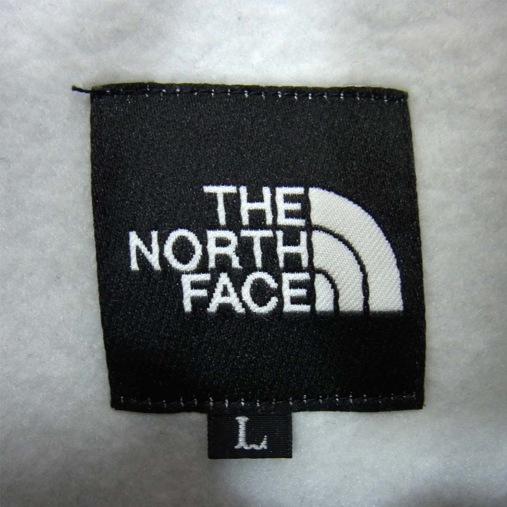 THE NORTH FACE ノースフェイス NT61835 SQUARE LOGO HOODIE スクエア ロゴ フーディ パーカー グレー系 L【美品】【中古】