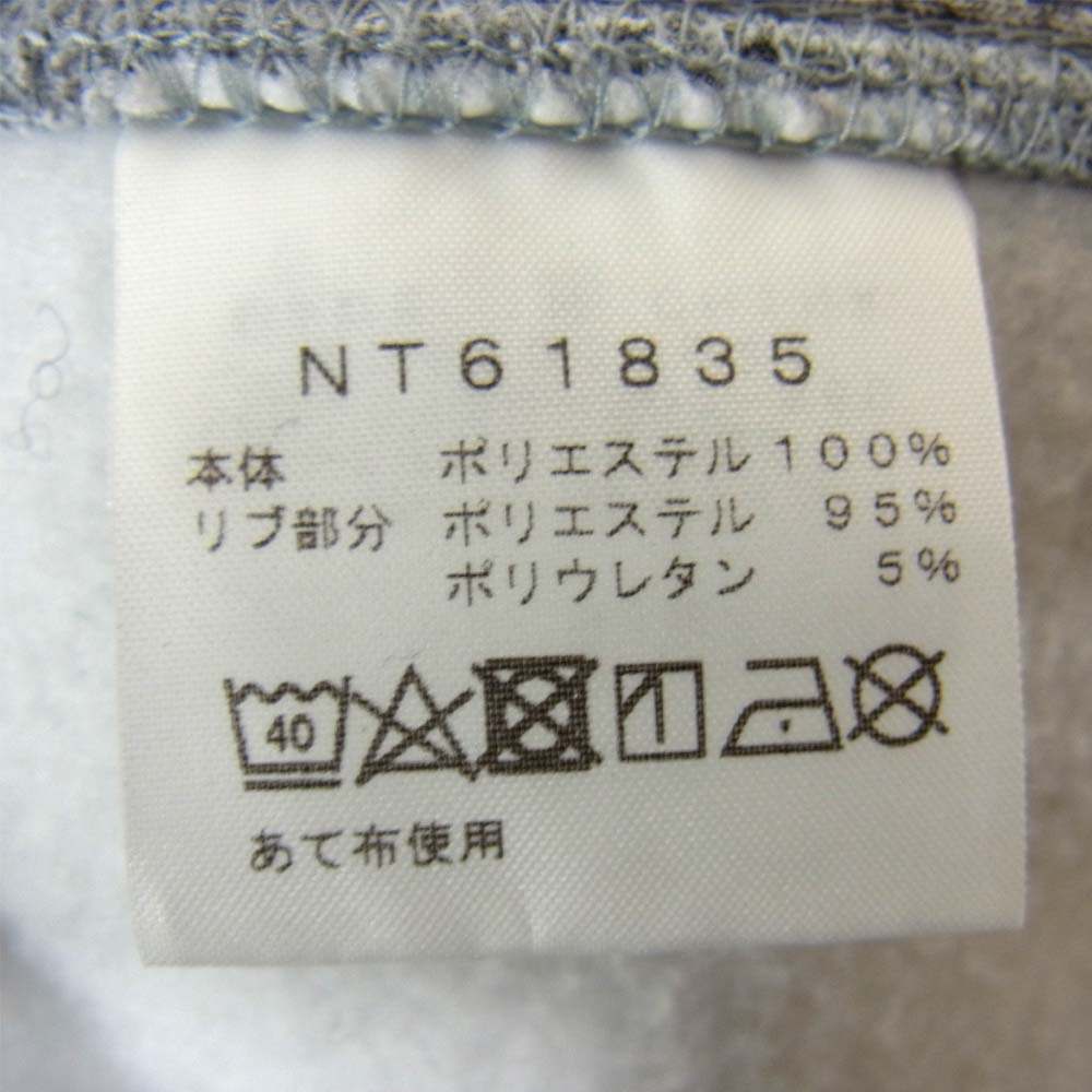 THE NORTH FACE ノースフェイス NT61835 SQUARE LOGO HOODIE スクエア ロゴ フーディ パーカー グレー系 L【美品】【中古】