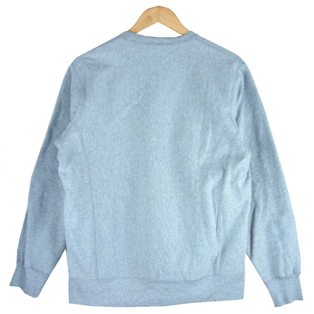 Supreme シュプリーム 15AW Arc Logo Crewneck アーチロゴ クルーネック スウェット トレーナー グレー系 M【中古】