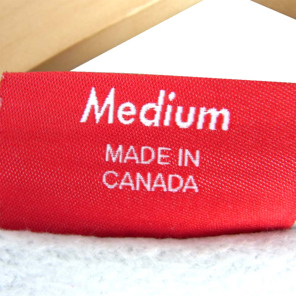 Supreme シュプリーム 15AW Arc Logo Crewneck アーチロゴ クルーネック スウェット トレーナー グレー系 M【中古】