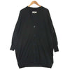 MAISON MARGIELA メゾンマルジェラ S52HA0159 MM6 ロング カーディガン ルーマニア製 ブラック系 S【美品】【中古】
