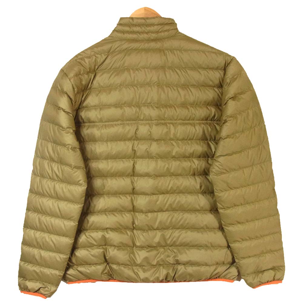 patagonia パタゴニア 27246 DOWN SNAP-T PULLOVER プルオーバー ダウン ジャケット カーキ系 M【美品】【中古】