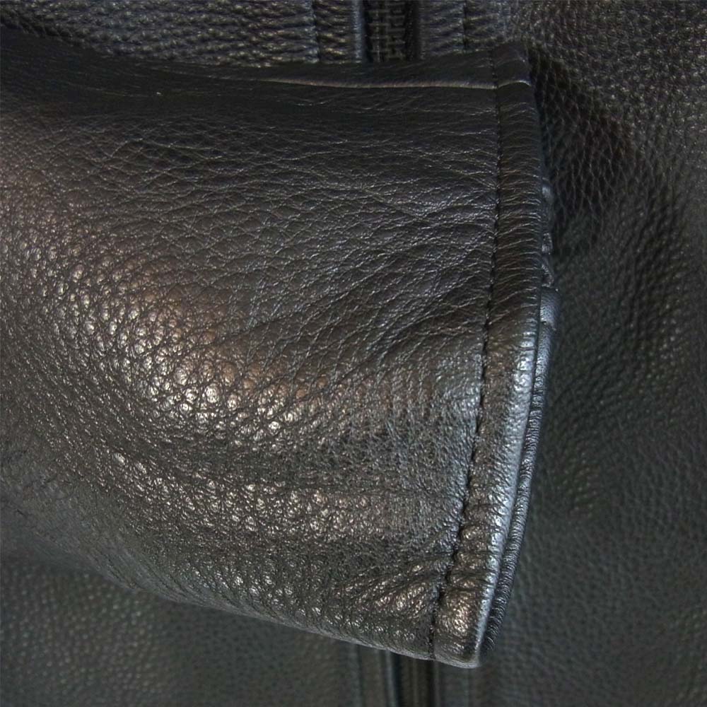 COACH コーチ F86594 牛革 カウレザー シングル ライダース ジャケット