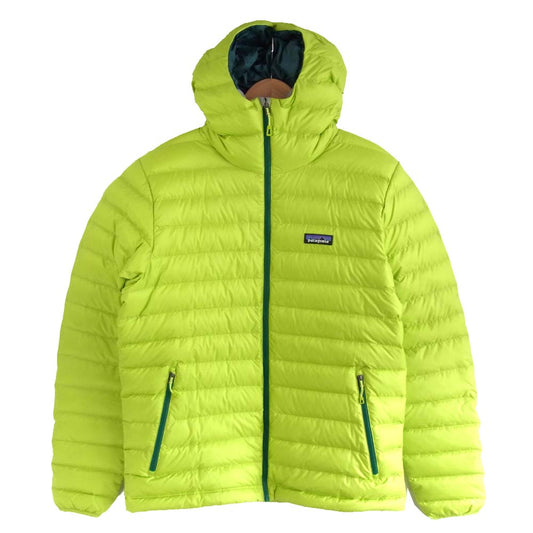 patagonia パタゴニア 84701 Down Sweater Hoody ダウン セーター ジャケット グリーン系 M【美品】【中古】