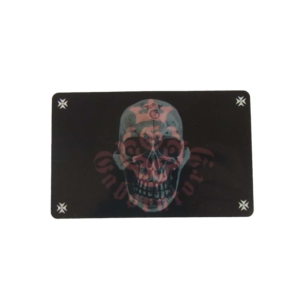 GABOR ガボール ギャラ付 10K Gold Twelve Small Skull pierce スモール スカル ピアス ゴールド系【美品】【中古】