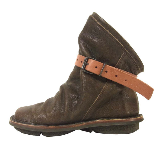 trippen トリッペン BOMB ボム ショート ブーツ ブラウン系 35【中古】