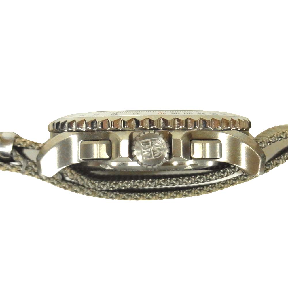 LUMINOX ルミノックス 9280 F-22 RAPTOR ラプター リストウォッチ 腕時計 スイス製 ホワイト系 グレー系【美品】【中古】