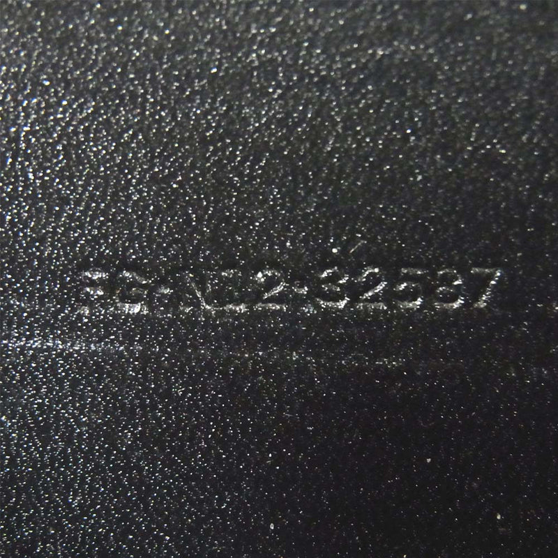 BVLGARI ブルガリ 32587 ウィークエンド ラウンドファスナー 長財布 イタリア製 グレー系 ブラック系【中古】