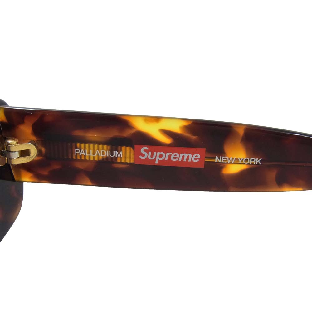 Supreme シュプリーム 17SS Palladium Sunglasses サングラス ダークブラウン系【中古】