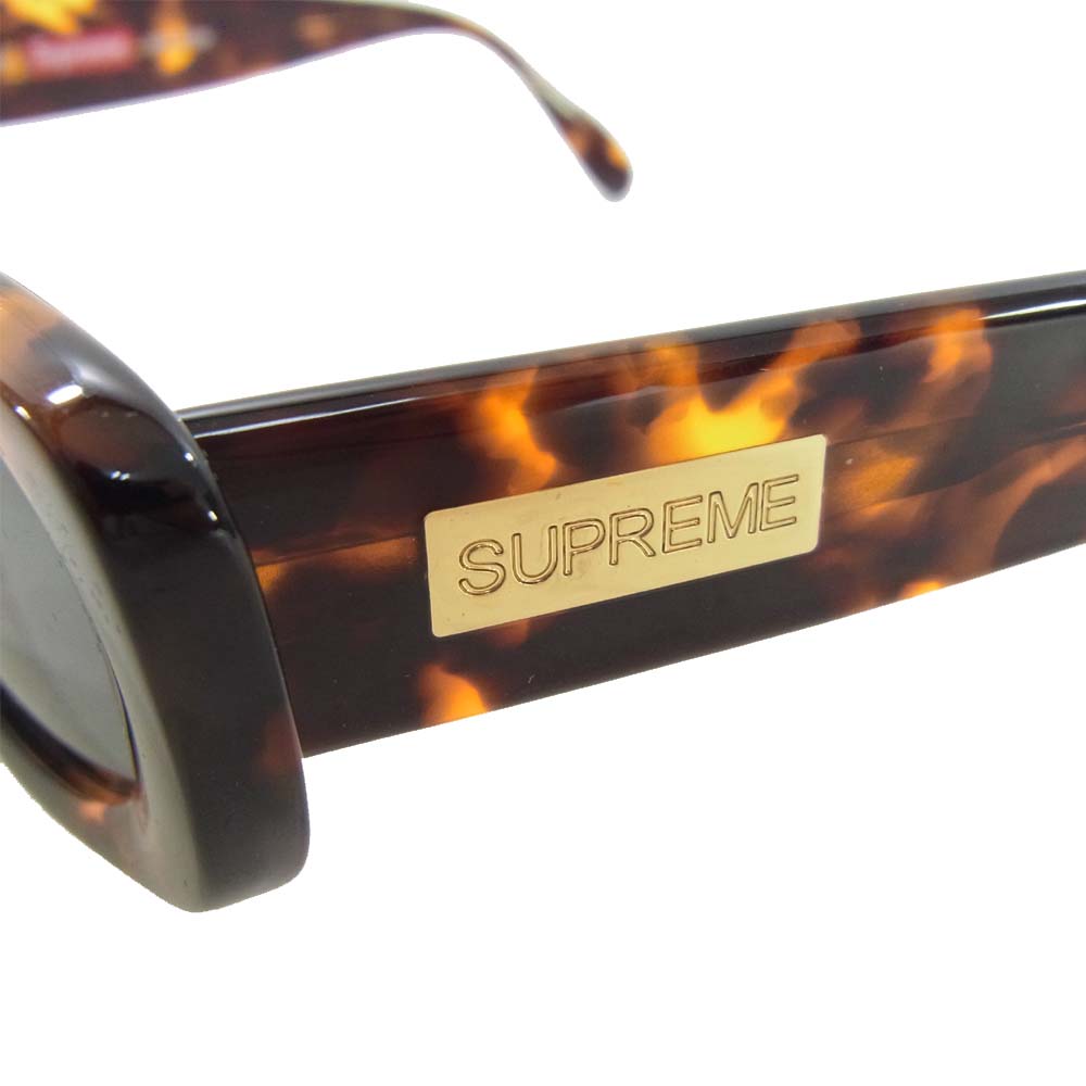 Supreme シュプリーム 17SS Palladium Sunglasses サングラス ダークブラウン系【中古】