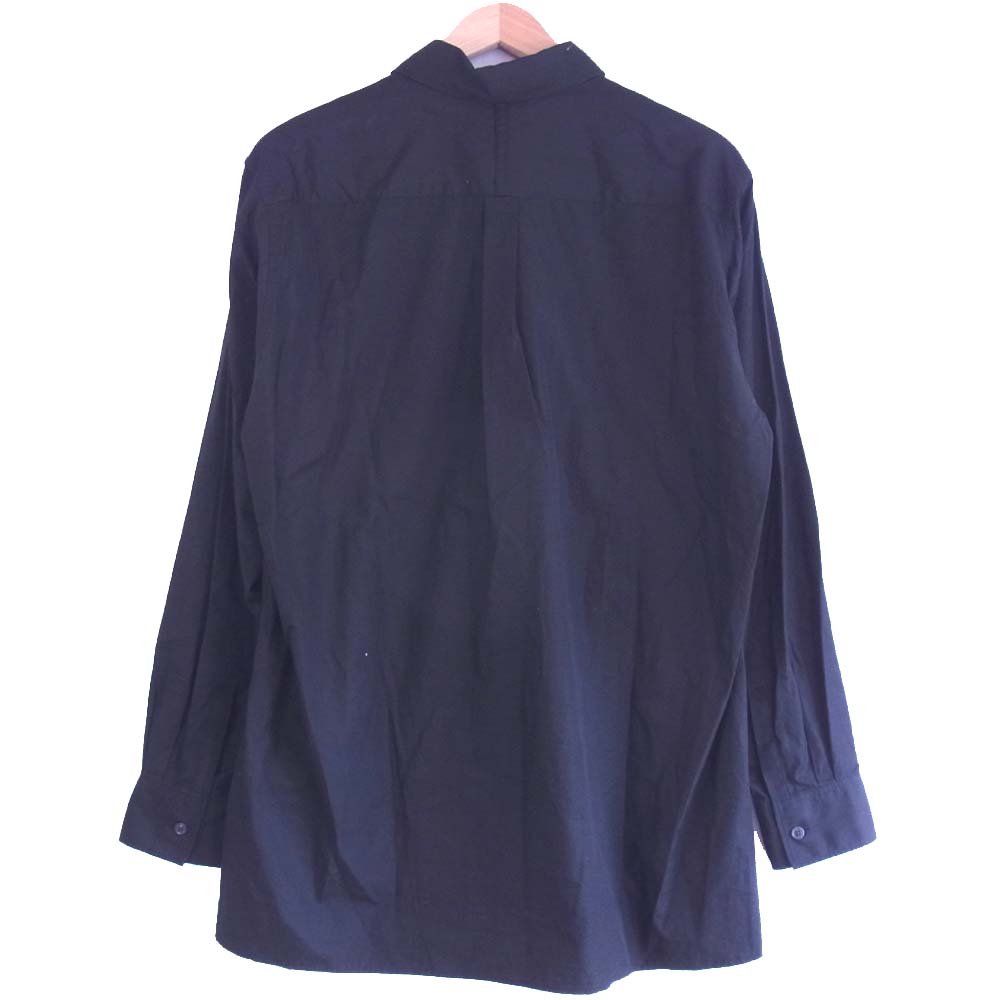 Yohji Yamamoto ヨウジヤマモト UV-B56-080-2 S'YTE サイト Broad レギュラー カラー シャツ ブラック系【美品】【中古】