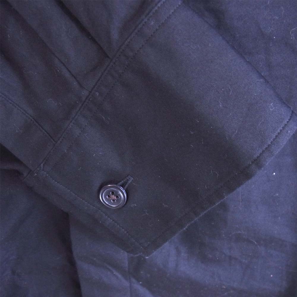 Yohji Yamamoto ヨウジヤマモト UV-B56-080-2 S'YTE サイト Broad レギュラー カラー シャツ ブラック系【美品】【中古】