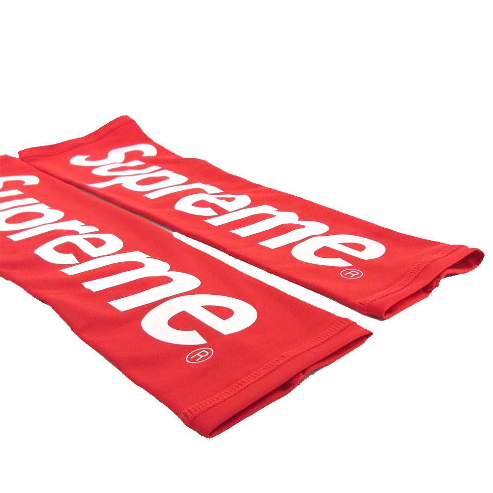 Supreme シュプリーム 17AW × NIKE ナイキ SHOOTER SLEEVES シュータースリーブ レッド系【中古】