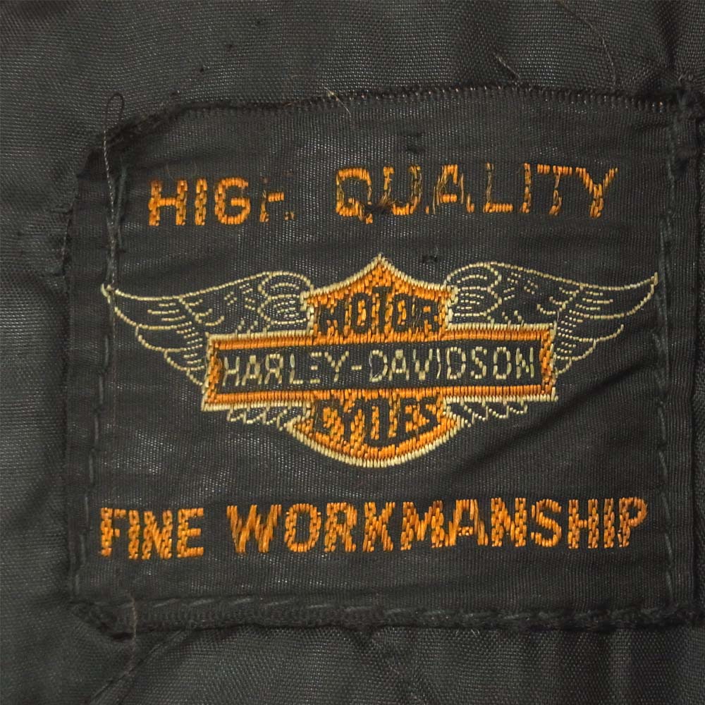 HARLEY DAVIDSON ハーレーダビッドソン 50s Cycle Champ サイクルチャンプ ヴィンテージ ライダース オリジナル ジャケット ブラック系【中古】