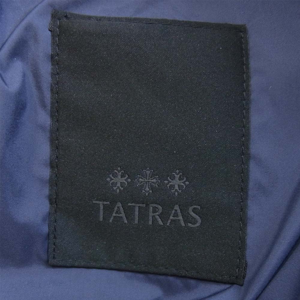 TATRAS タトラス LTA2SH4492 CERAMICA セラミカ ダウン ジャケット ネイビー系 02【新古品】【未使用】【中古】