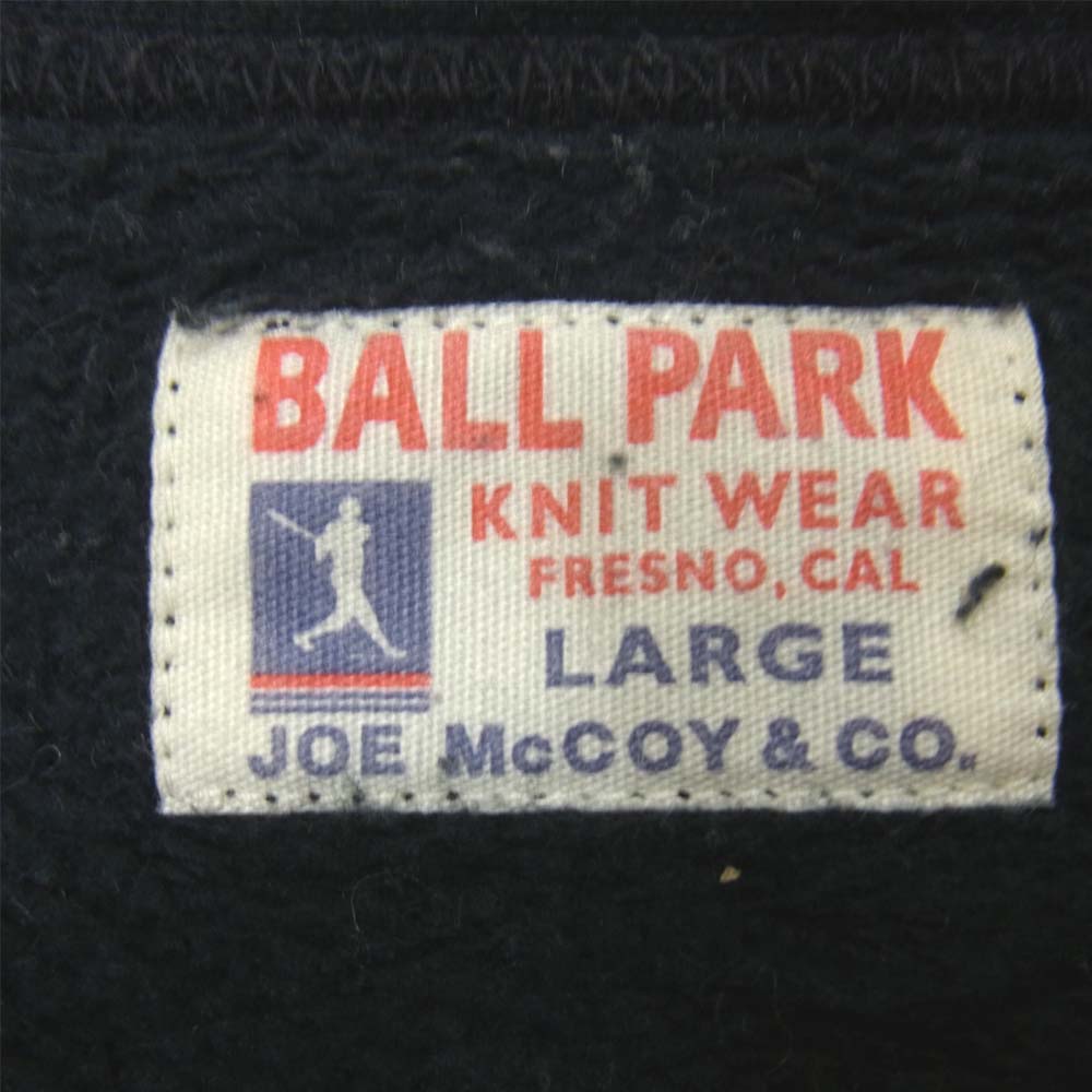 The REAL McCOY'S ザリアルマッコイズ JOE McCOY ジョーマッコイ スウェット ブラック系 L【中古】