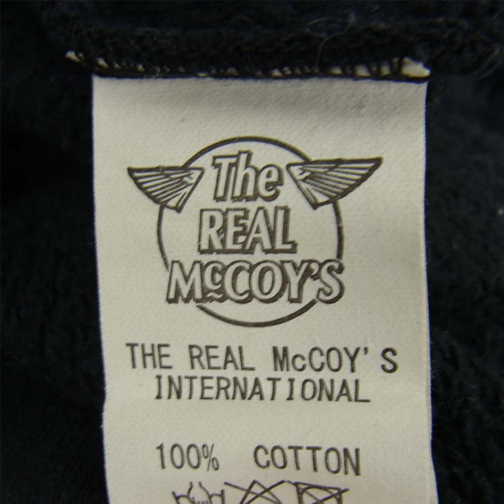 The REAL McCOY'S ザリアルマッコイズ JOE McCOY ジョーマッコイ スウェット ブラック系 L【中古】