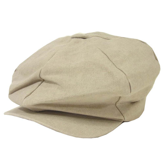 The REAL McCOY'S ザリアルマッコイズ DOUBLE DIAMOND ダブルダイヤモンド リネン キャスケット ライトグレー系 7.75【中古】