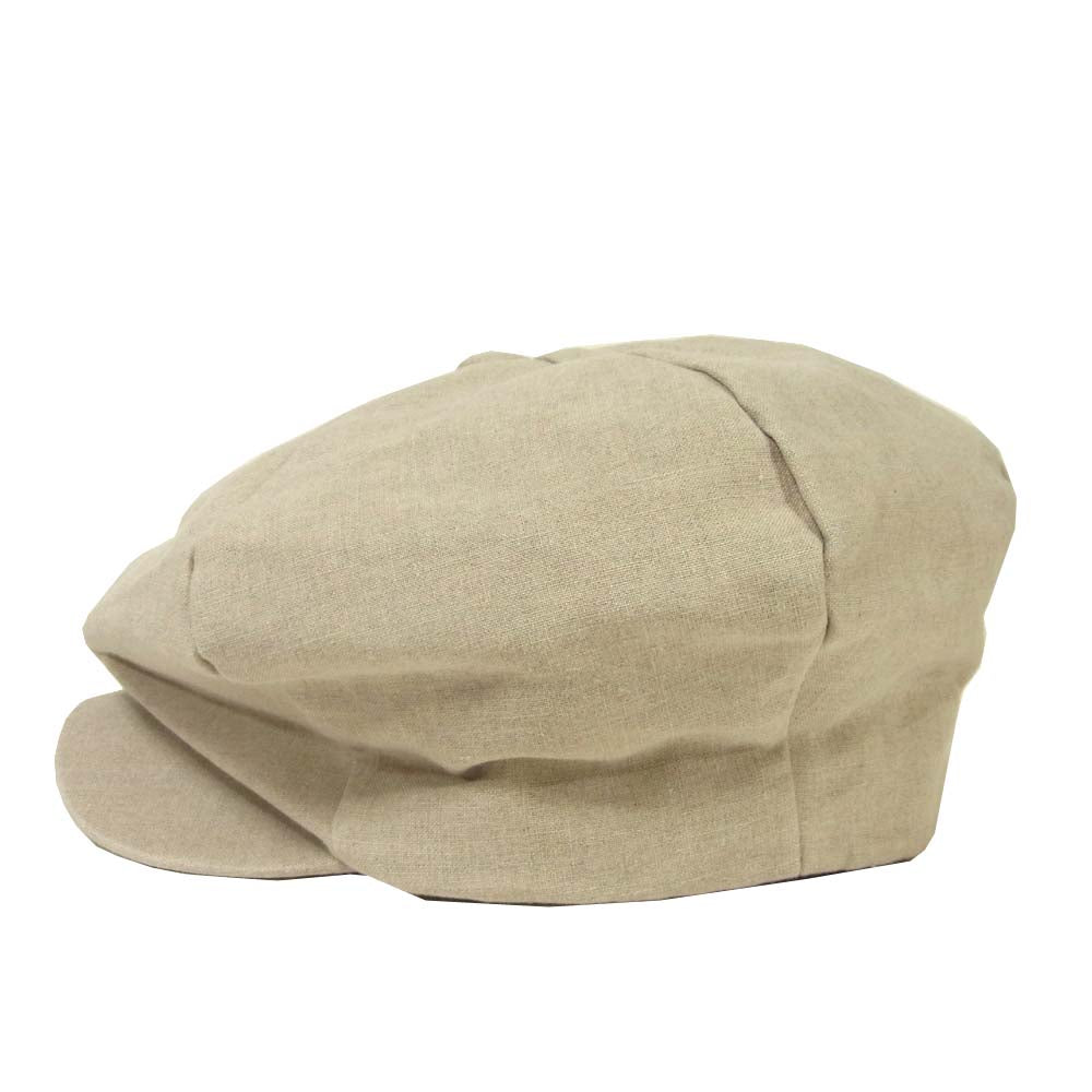 The REAL McCOY'S ザリアルマッコイズ DOUBLE DIAMOND ダブルダイヤモンド リネン キャスケット ライトグレー系 7.75【中古】