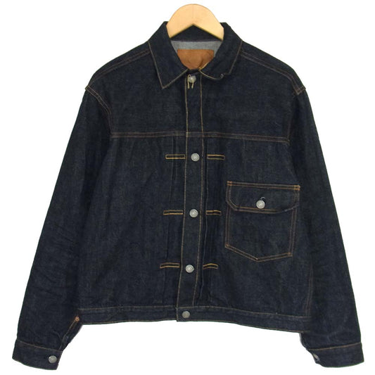 The REAL McCOY'S ザリアルマッコイズ 001XXJ 1st シンチバック デニム ジャケット インディゴブルー系 42【中古】