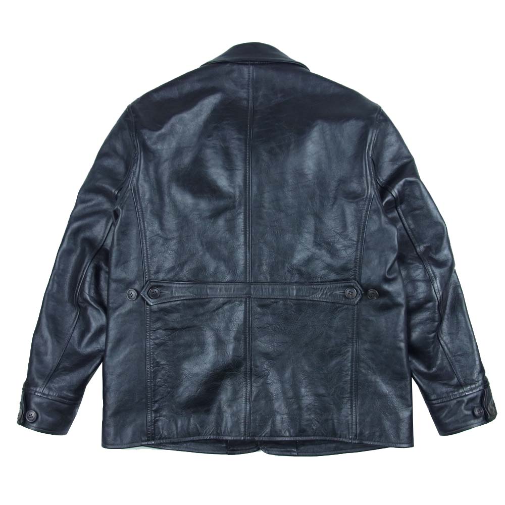 The REAL McCOY'S ザリアルマッコイズ MJ12131 JOE McCOY ジョーマッコイ ホースハイド カーコート ブラック系 40【中古】