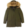 WOOLRICH ウールリッチ ARCTIC PARKA アークティックパーカー ダウン ジャケット カーキ系 XS【美品】【中古】