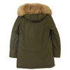 WOOLRICH ウールリッチ ARCTIC PARKA アークティックパーカー ダウン ジャケット カーキ系 XS【美品】【中古】
