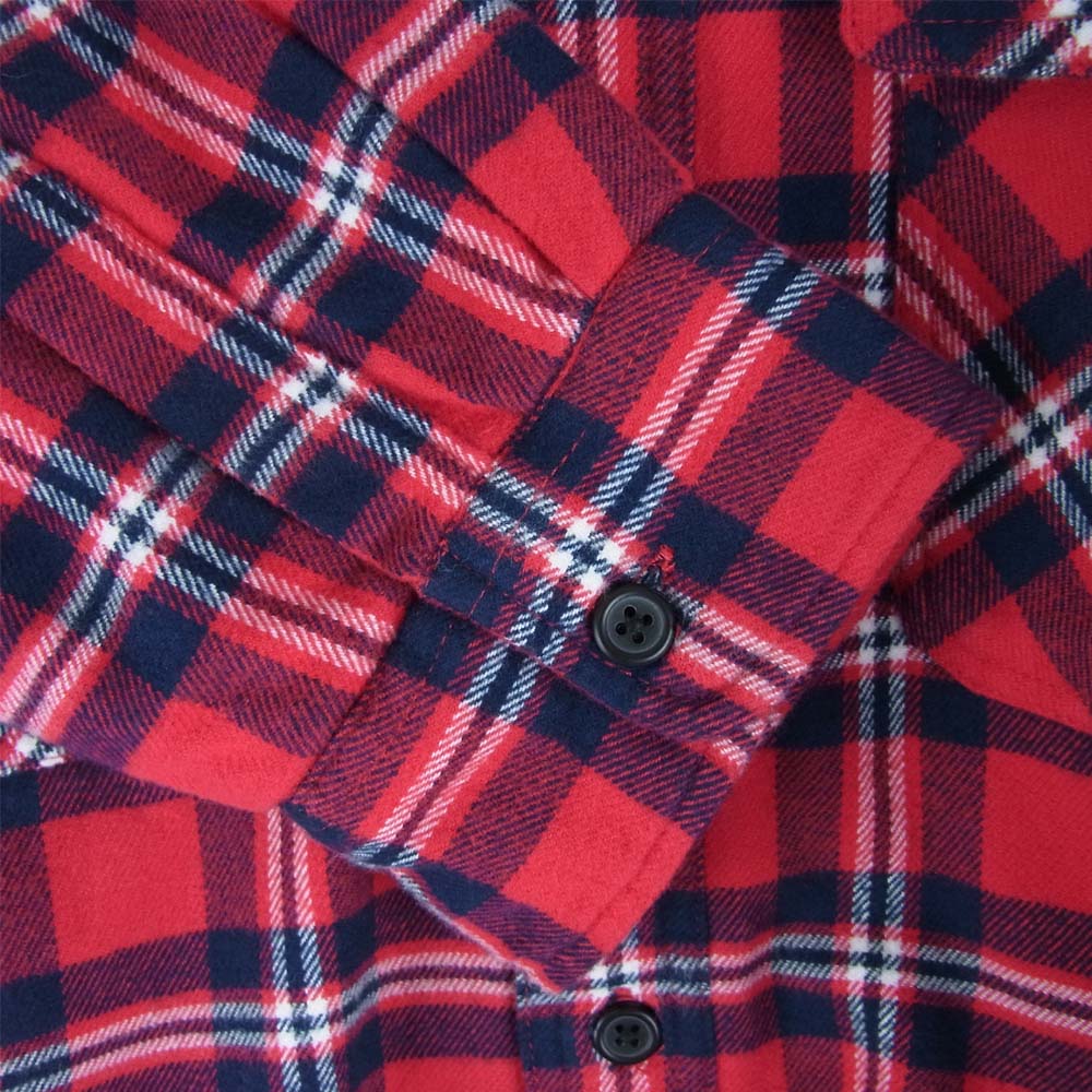Supreme シュプリーム quilted arc logo flannel shirt アーチロゴ