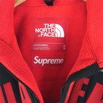 Supreme シュプリーム 19SS NA119031 THE NORTH FACE ノースフェイス Arc Logo Denali Fleece Jacket Mサイズ レッド系 ブラック系 M【新古品】【未使用】【中古】