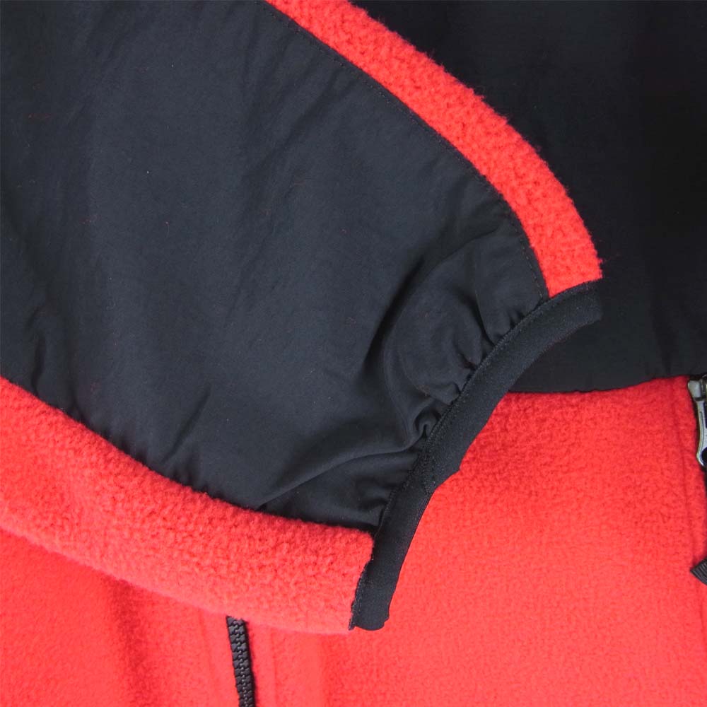 Supreme シュプリーム 19SS NA119031 THE NORTH FACE ノースフェイス Arc Logo Denali Fleece Jacket Mサイズ レッド系 ブラック系 M【新古品】【未使用】【中古】