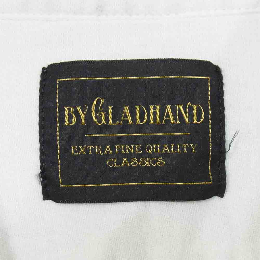 GLADHAND & Co. グラッドハンド BYGH-15-AW-16 刺繍 コットン シャツ ホワイト系 L【中古】
